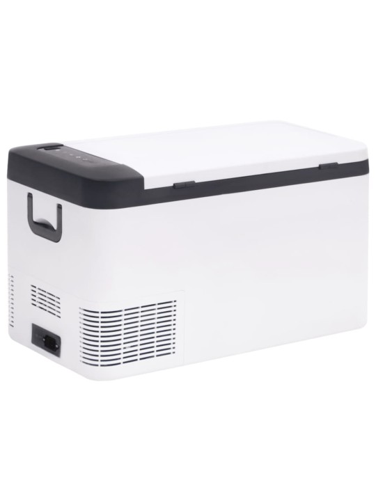 Chladicí box s rukojetí černý a bílý 18 l PP a PE