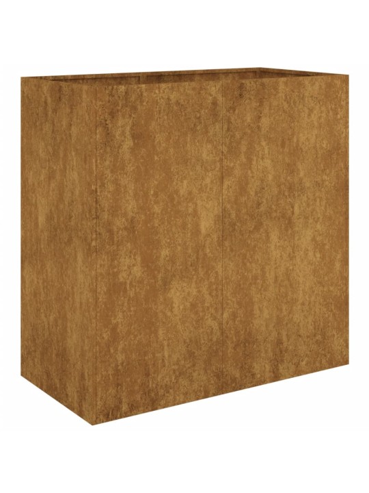 Truhlík 80 x 40 x 80 cm cortenová ocel