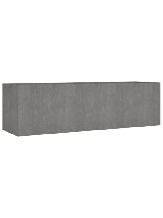 Zahradní vyvýšený záhon 280 x 80 x 80 cm cortenová ocel