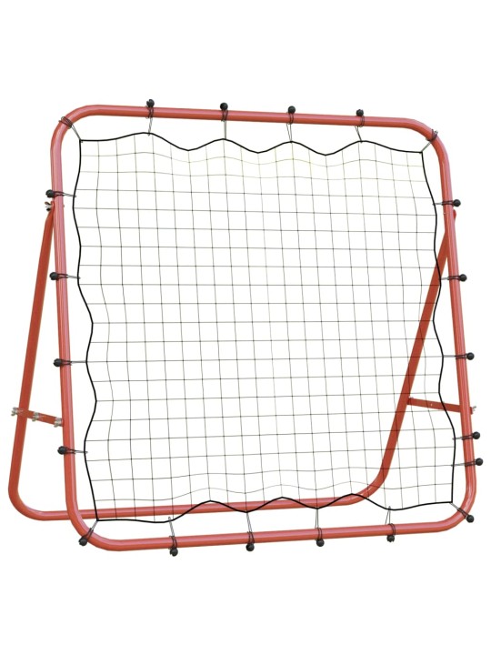 Nastavitelný fotbalový rebounder 96 x 80 x 96 cm Ocel a PE