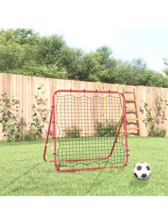 Nastavitelný fotbalový rebounder 96 x 80 x 96 cm Ocel a PE
