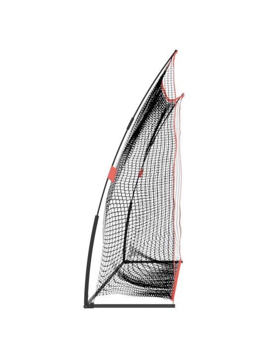 Golfová tréninková síť černá a červená 305x91x213 cm polyester