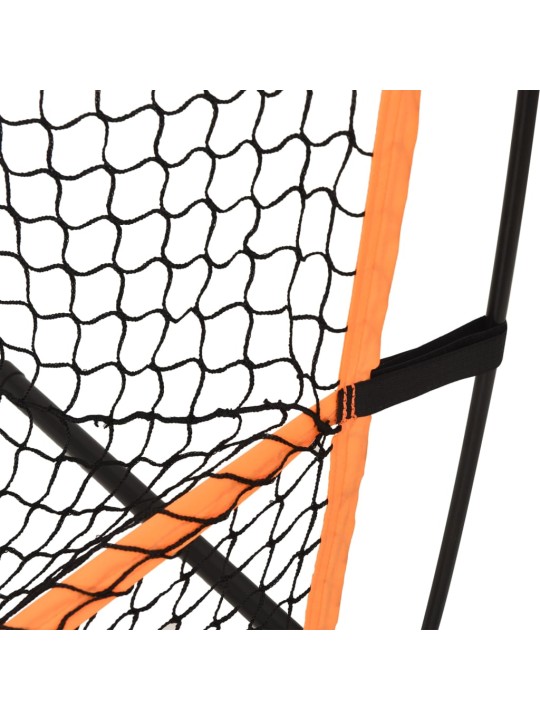 Golfová tréninková síť černá a červená 215x107x216 cm polyester