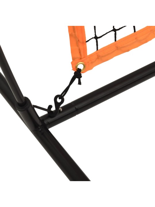 Golfová tréninková síť černá a červená 215x107x216 cm polyester