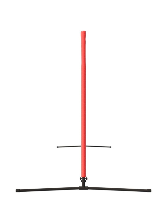 Tenisová síť černá a červená 300 x 100 x 87 cm polyester