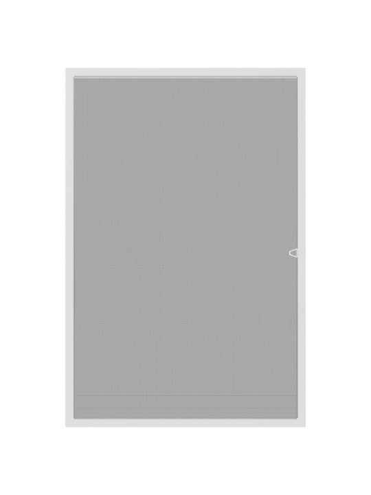 Okenní síť proti hmyzu bílá 80 x 120 cm