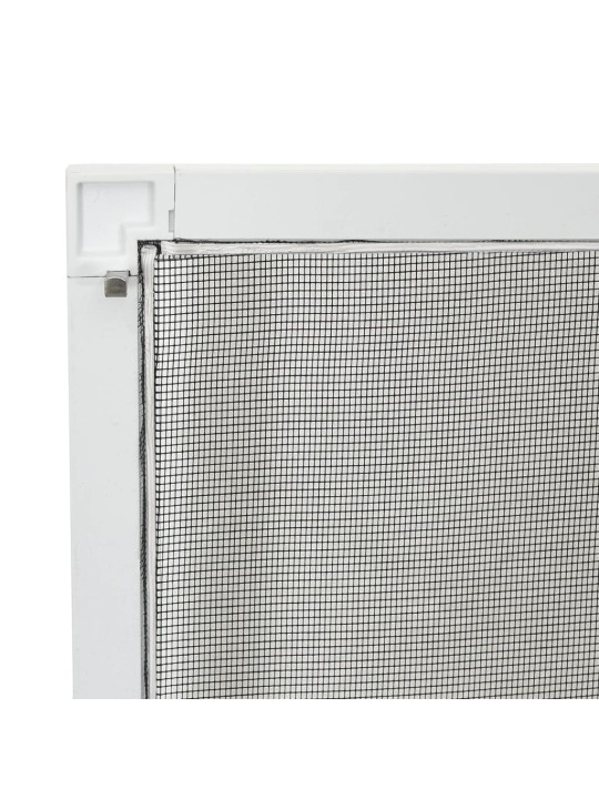 Okenní síť proti hmyzu bílá 80 x 120 cm