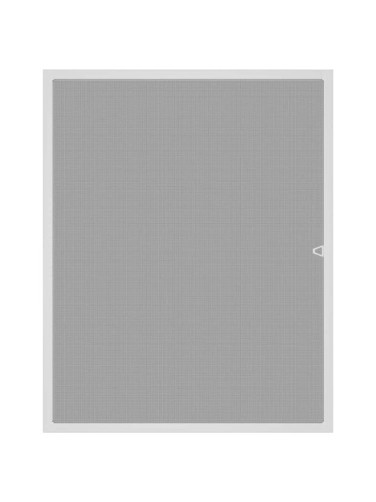 Okenní síť proti hmyzu bílá 100 x 120 cm