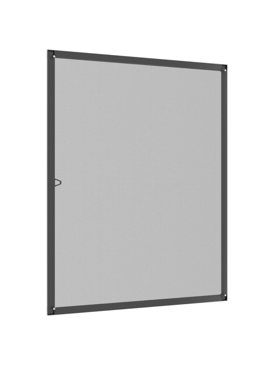 Okenní síť proti hmyzu antracitová 80 x 100 cm
