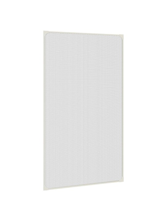 Magnetická okenní síť proti hmyzu bílá 80 x 140 cm