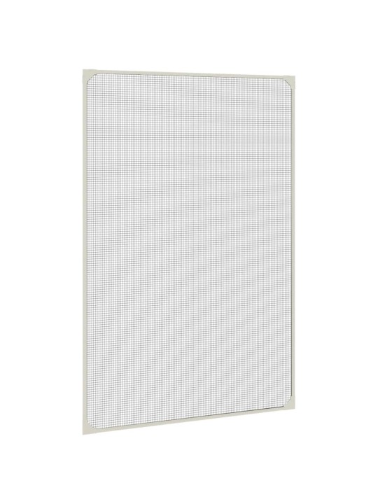Magnetická okenní síť proti hmyzu bílá 80 x 120 cm
