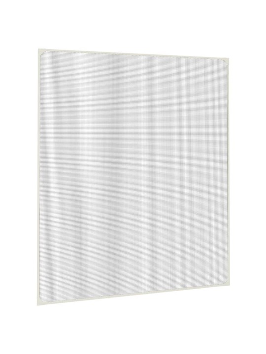 Magnetická okenní síť proti hmyzu bílá 130 x 150 cm