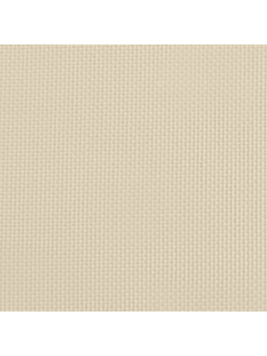 Skládací plážová křesla 2 ks krémová hliník a textilen