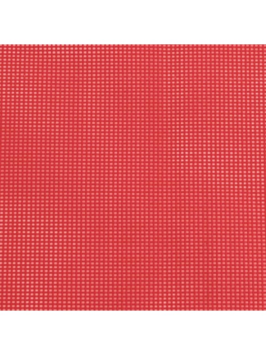 Skládací lehátka 2 ks červená textilen a ocel