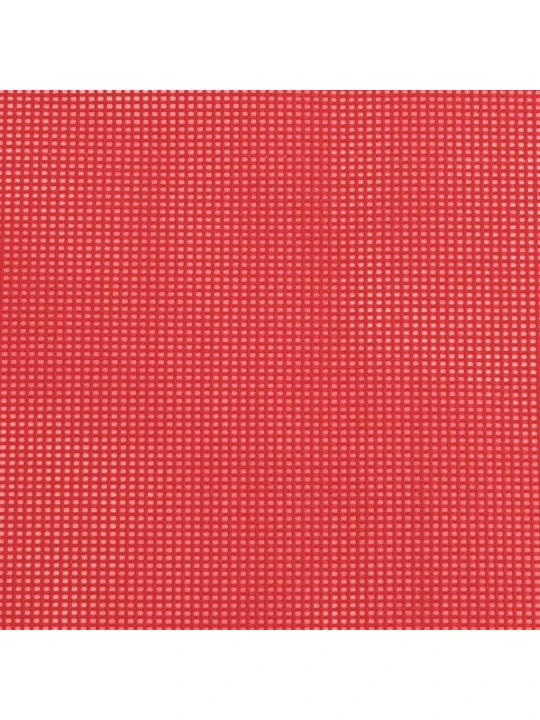 Skládací lehátka 2 ks červená textilen a ocel