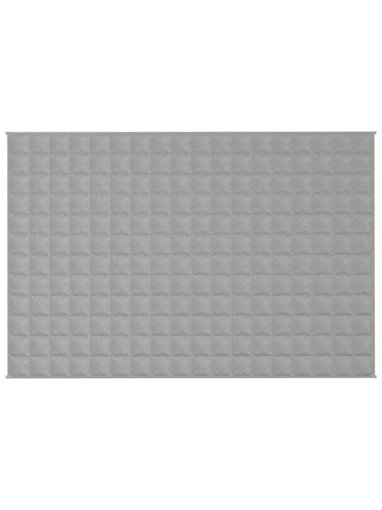 Zátěžová deka šedá 122 x 183 cm 5 kg textil