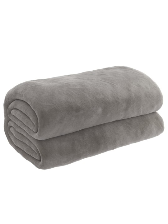 Zátěžová deka s povlečením šedá 122 x 183 cm 5 kg textil