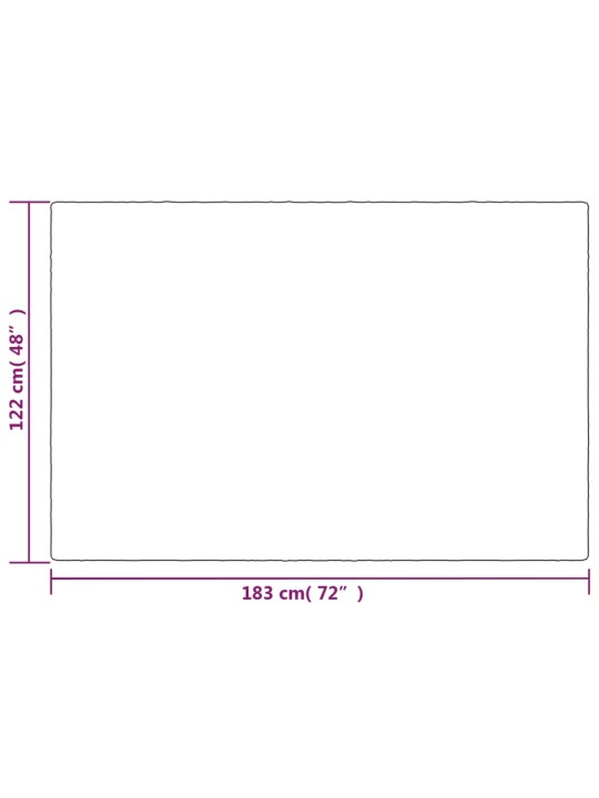 Zátěžová deka s povlečením šedá 122 x 183 cm 9 kg textil