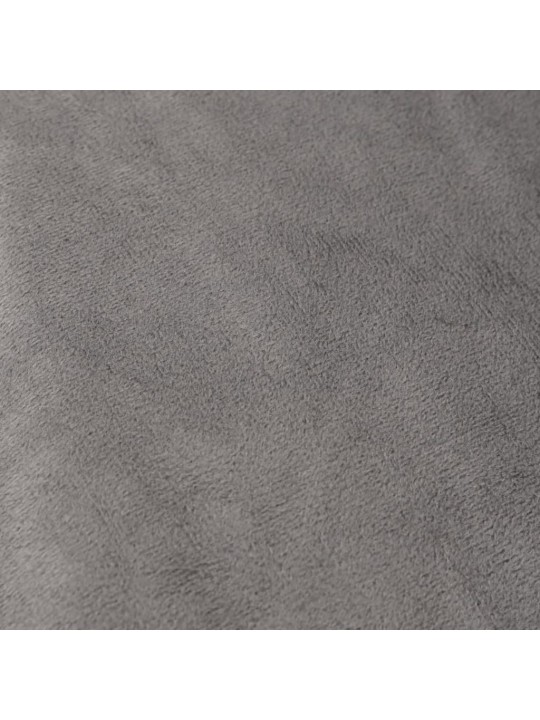 Zátěžová deka s povlečením šedá 135 x 200 cm 10 kg textil