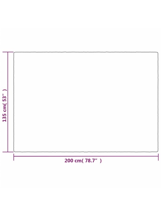 Zátěžová deka s povlečením šedá 135 x 200 cm 10 kg textil
