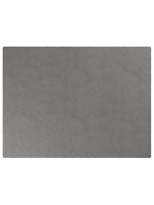 Zátěžová deka s povlečením šedá 152 x 203 cm 7 kg textil