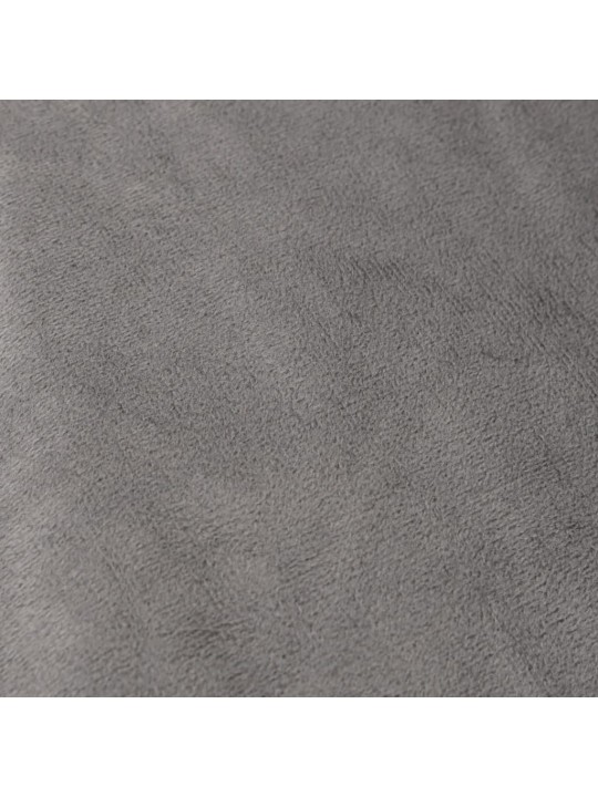 Zátěžová deka s povlečením šedá 152 x 203 cm 7 kg textil