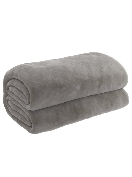 Zátěžová deka s povlečením šedá 200 x 230 cm 9 kg textil