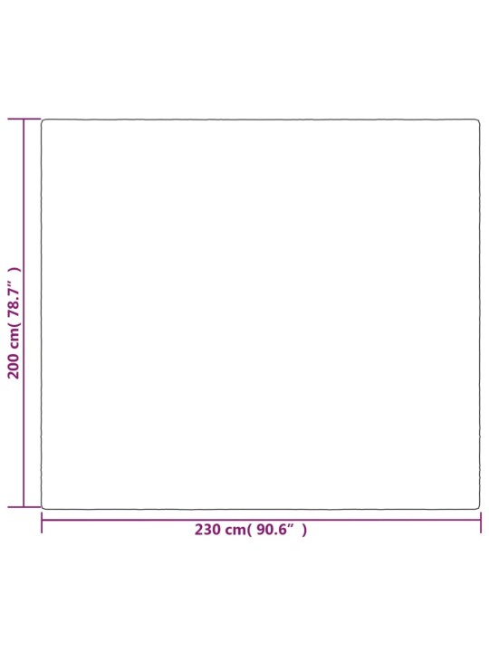 Zátěžová deka s povlečením šedá 200 x 230 cm 9 kg textil