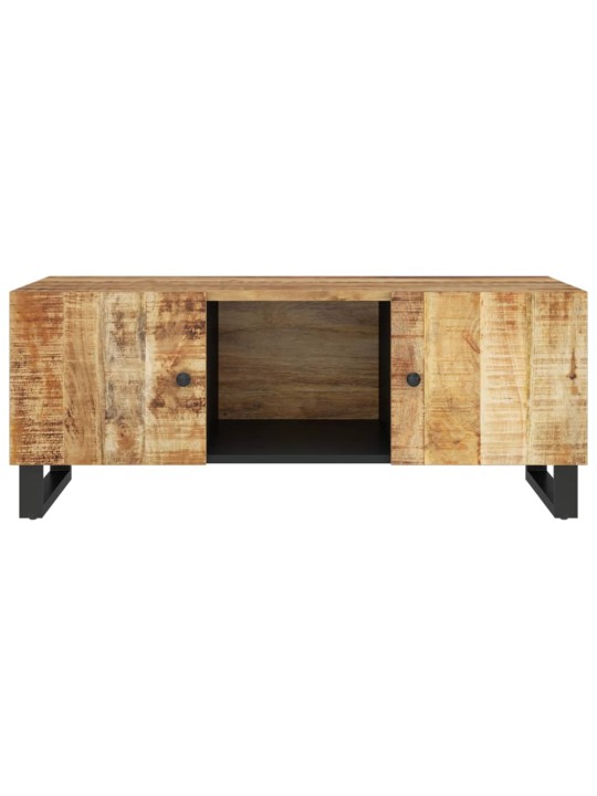 Konferenční stolek 100x54x40 cm masivní mangovník a kompozit