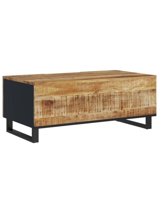 Konferenční stolek 100x54x40 cm masivní mangovník a kompozit