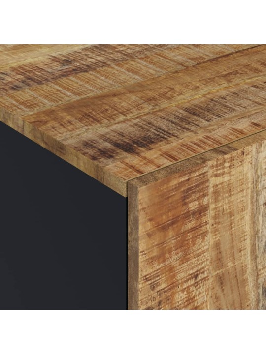Konferenční stolek 100x54x40 cm masivní mangovník a kompozit