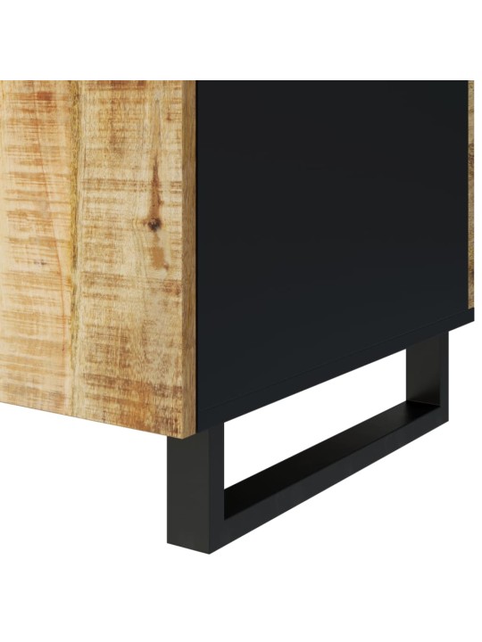 Konferenční stolek 100x54x40 cm masivní mangovník a kompozit