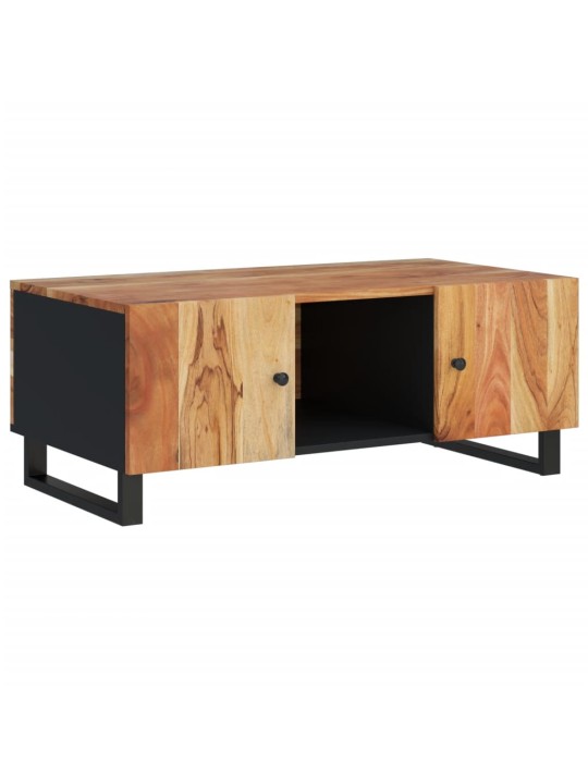 Konferenční stolek 100 x 54 x 40 cm masivní akácie a kompozit