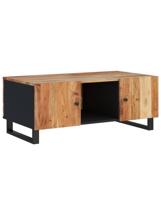 Konferenční stolek 100 x 54 x 40 cm masivní akácie a kompozit