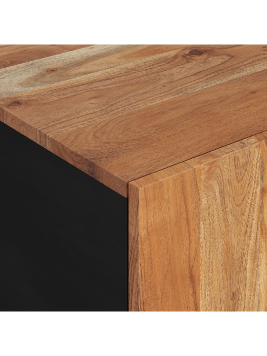 Konferenční stolek 100 x 54 x 40 cm masivní akácie a kompozit