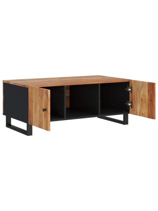 Konferenční stolek 100 x 54 x 40 cm masivní akácie a kompozit