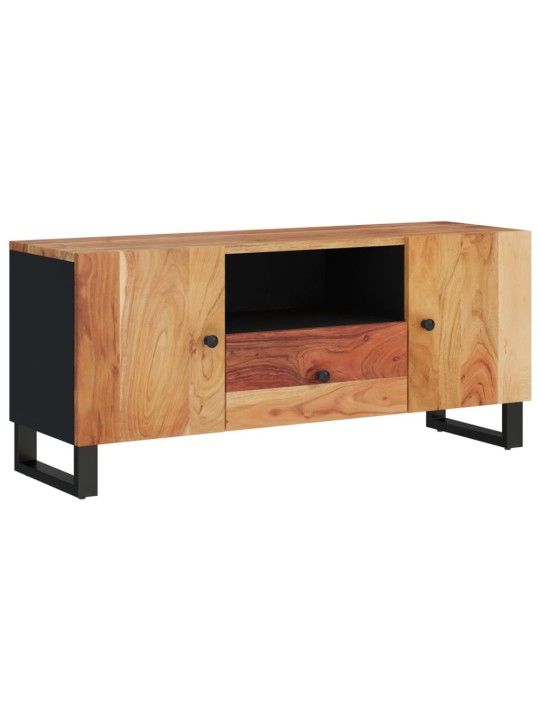 TV skříňka 105 x 33,5 x 46 cm masivní akácie a kompozitní dřevo
