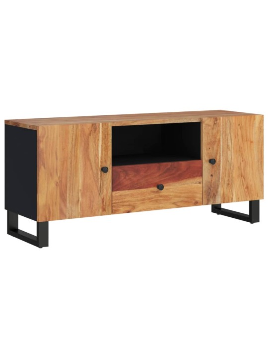 TV skříňka 105 x 33,5 x 46 cm masivní akácie a kompozitní dřevo
