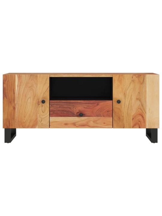 TV skříňka 105 x 33,5 x 46 cm masivní akácie a kompozitní dřevo