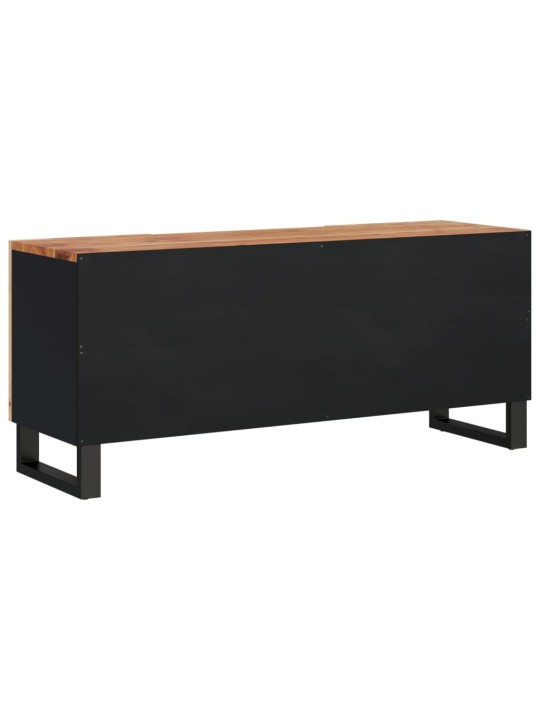 TV skříňka 105 x 33,5 x 46 cm masivní akácie a kompozitní dřevo