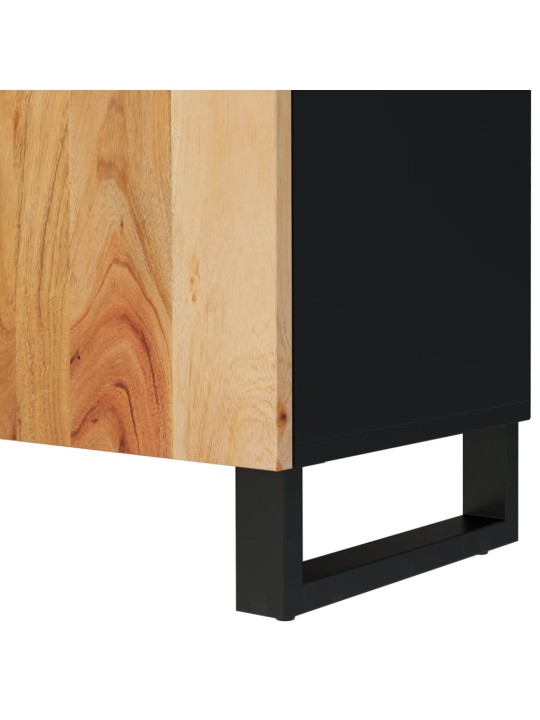 TV skříňka 105 x 33,5 x 46 cm masivní akácie a kompozitní dřevo