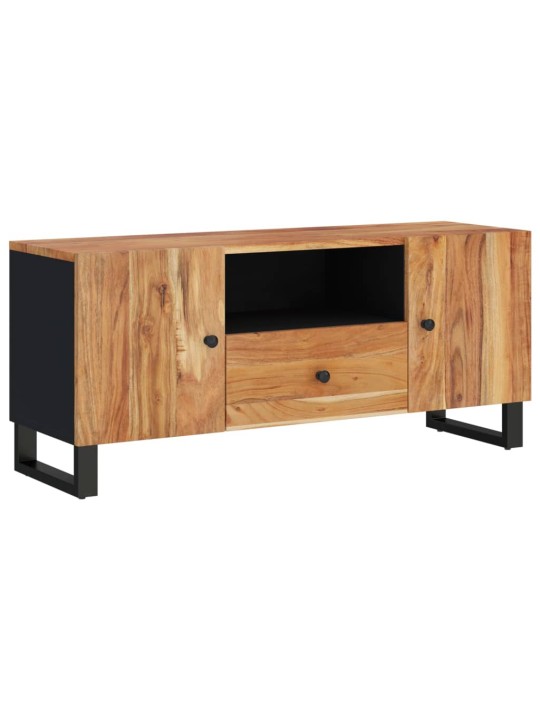 TV skříňka 105 x 33,5 x 46 cm masivní akácie a kompozitní dřevo