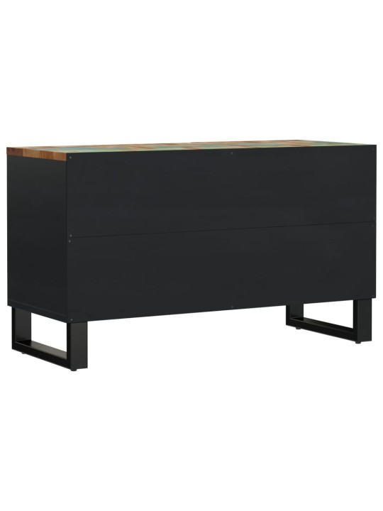 TV skříňka 80x33x46 cm masivní recyklované a kompozitní dřevo