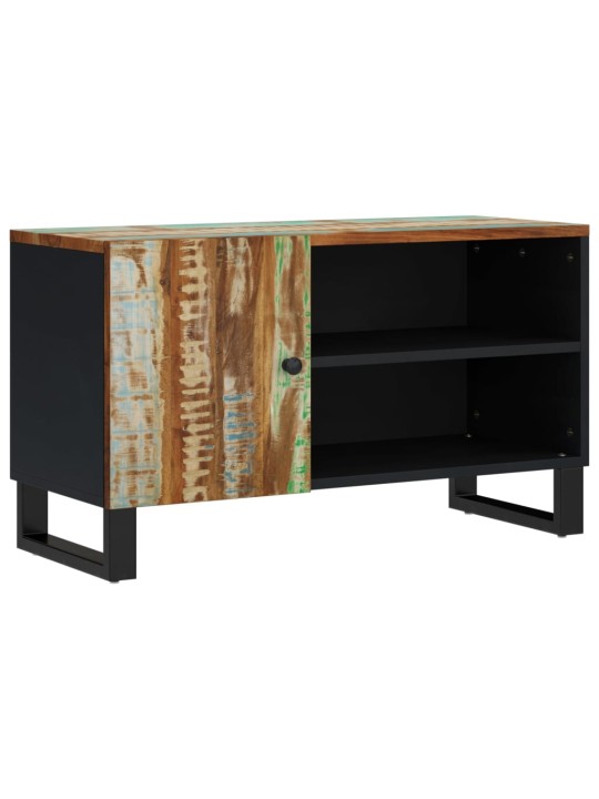 TV skříňka 80x33x46 cm masivní recyklované a kompozitní dřevo