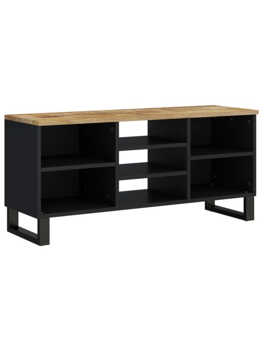 TV stolek 100 x 33 x 46 cm masivní mangovník a kompozitní dřevo