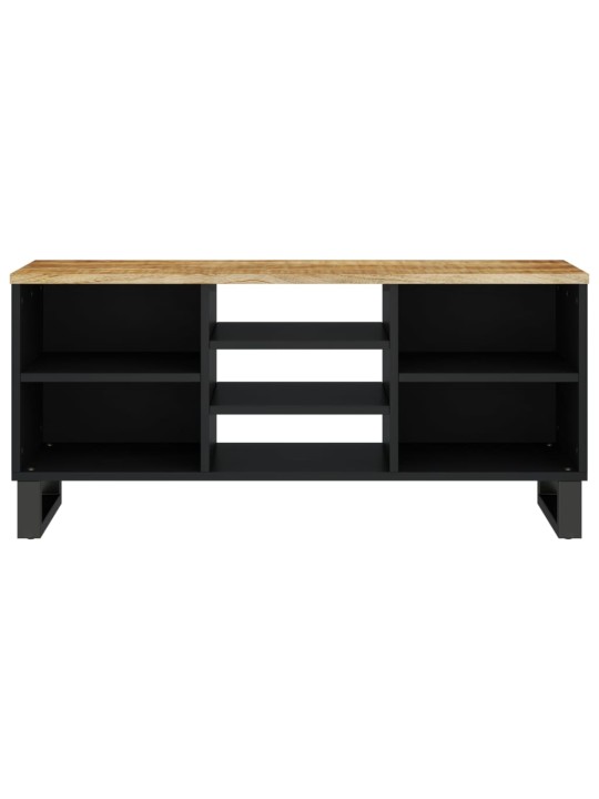 TV stolek 100 x 33 x 46 cm masivní mangovník a kompozitní dřevo