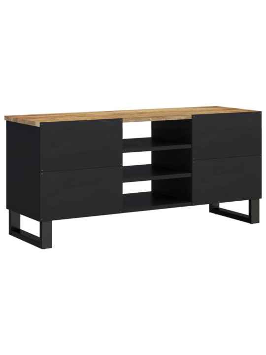 TV stolek 100 x 33 x 46 cm masivní mangovník a kompozitní dřevo