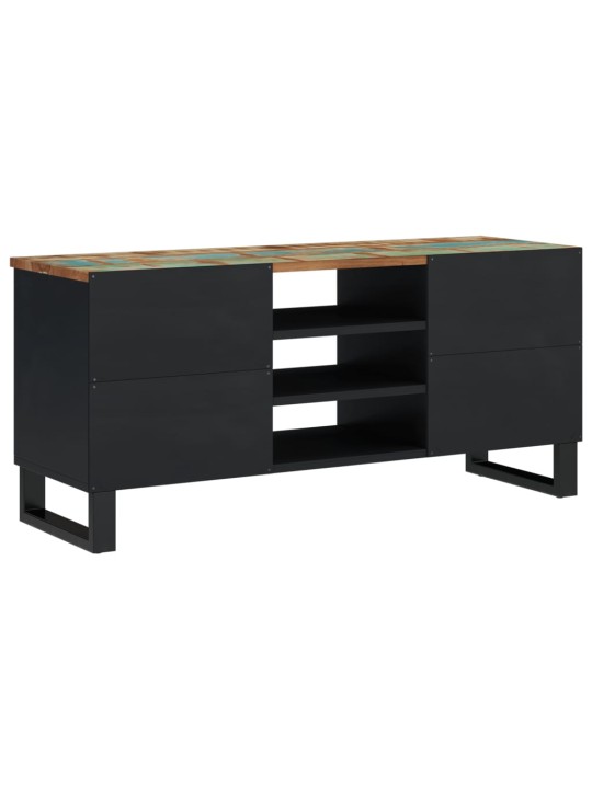 Tv skříňka 100x33x46 cm masivní recyklované a kompozitní dřevo