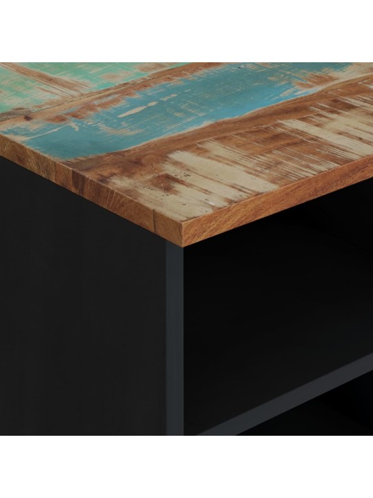 Tv skříňka 100x33x46 cm masivní recyklované a kompozitní dřevo