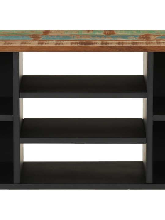 Tv skříňka 100x33x46 cm masivní recyklované a kompozitní dřevo
